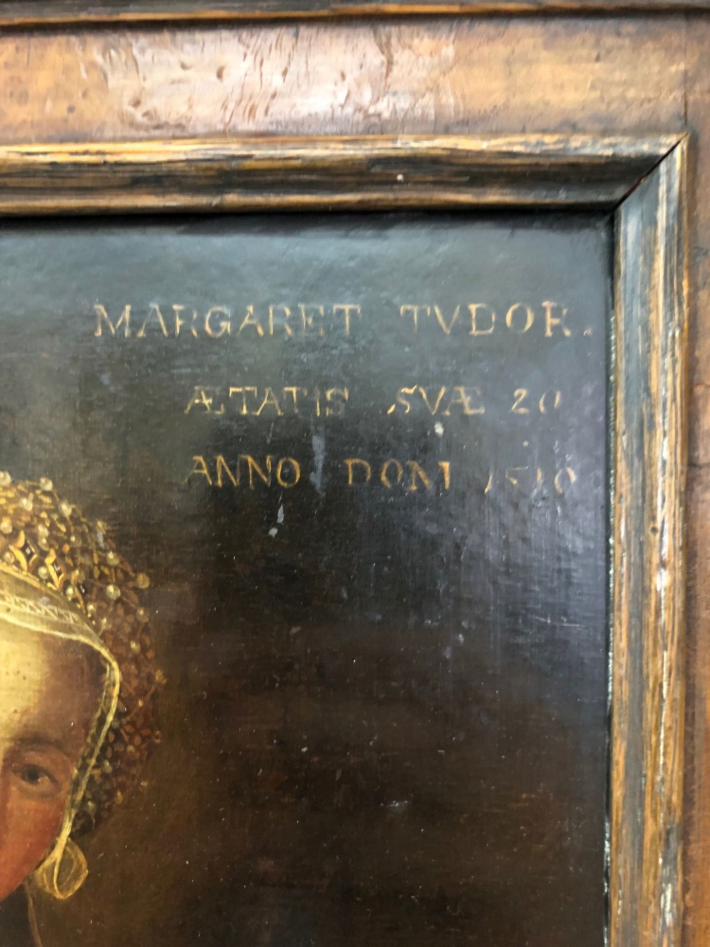 English School, A portrait of Margaret Tudor, bears inscription 'MARGARET TUDOR, AETATIS SVAE 20, - Image 6 of 11