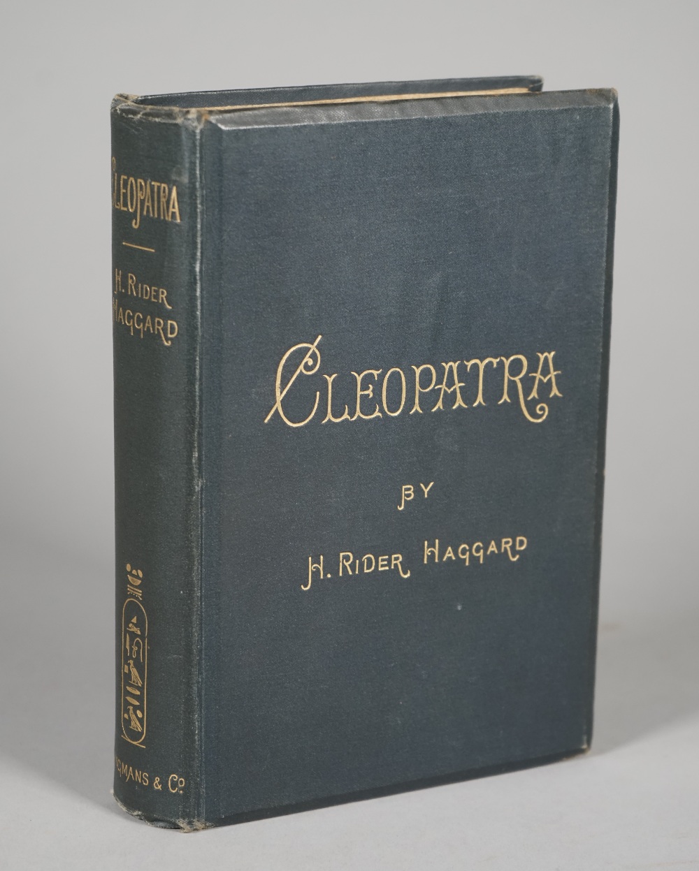 RIDER HAGGARD, Henry (1856-1925). Cleopatra.