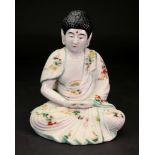 A Japanese Satsuma figure of Amida Nyora