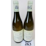 2 bottles of white wine being Michel Colin-Deleger et Fils,