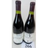 2 bottles of red wine being Domaine Parent Pommard 'Les Chaponnieres' Premier Cru,