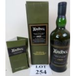 1 bottle of Islay Single Malt Whisky being Ardbeg 'Very Old' 1977 non chill-filtered,