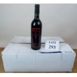 12 bottles of red wine Domaine de Merchien Vin des Pays du Lot Rouge Cuvee Jas,