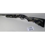 Mossberg S/A Camo 9200 12 bore shotgun, restricted, serial no: SJ0495, barrel 28", 3" chamber,