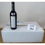 12 bottles of red wine being Domaine du Merchien V.D.Q.