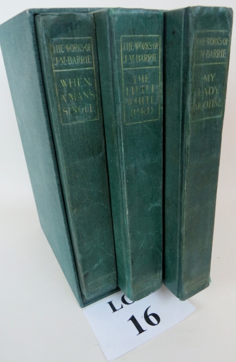 Cased 3 Volume Set: 'The Kirriemuir Edition of the Works of J.