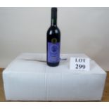 12 bottles of red wine being Domaine du Merchien vin de Pays du Lot Rouge 2005 (1st Prize 2009