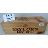 1 magnum bottle of port wine being Taylors LBV 1978 est: £60-£80