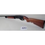 A rare Smith & Wesson pump action 12 bore shotgun, model 916T, walnut stock, 26" barrel,