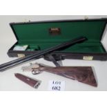 Doudsons The Bassett Regal Deluxe 12 bore side by side,