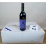 12 bottles of red wine being Domaine du Merchien vin de Pays du Lot Rouge 2005 (1st Prize 2009