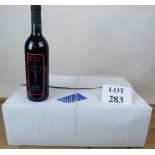 12 bottles of red wine Domaine de Merchien Vin des Pays du Lot Rouge Cuvee Jas,