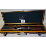 Extremely rare and as new, Ruger Gold Label round action 12 bore side by side shotgun,