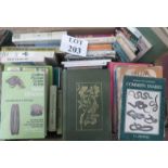 A quantity of books, various subjects including Flora and Fauna, Fish, Insects, Country Pursuits,