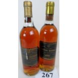 2 bottles of sweet wine Château Guiraud, 1er Cru Sauternes,