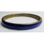 Lapis lazuli bangle,