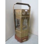 A decorative vintage brass food warmer o