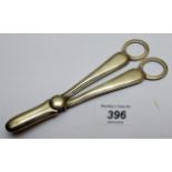 A pair of silver grape scissors, Birming