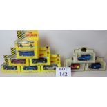 Ten boxed model toy cars est: £20-£40