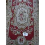 Kashmiri wool rug (148 cm x 88 cm approx