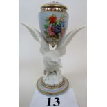 A rare Grainger Worcester porcelain pot pourri, c.