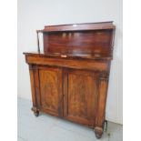 A 19th Century mahogany chiffonier/side