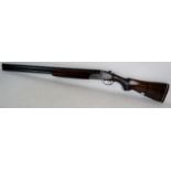 Rizzini E 12 bore, over and under side plate shotgun, serial no: 47059, barrels 27", stock 15", (U.