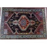 A fine quality Hamadan rug, in excellent condition,