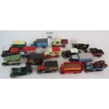 Matchbox models of Yester Year, Die-Cast cars, many of commercial vehicles,