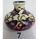 A contemporary Moorcroft vase,