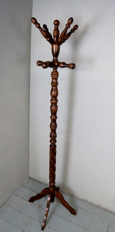 A late 20th Century wooden freestanding