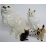 Four Beswick animal models, comprising a