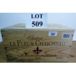 6 bottle case of Right-Bank Bordeaux being Château La Fleur Chaigneau, Lalande-de-Pomerol,