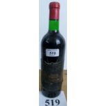 1 bottle of fine quality red wine from the legendary 1959 vintage being Château de Villegeorge,