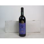 12 bottles of red wine being Domaine du Merchien vin de Pays du Lot Rouge 2005 (1st Prize 2009