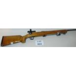 303 bolt action LR rifle with sight, ser