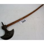 An old Tribal axe, probably c1900, havin