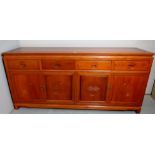 A fine 20th century Chinese sideboard wi