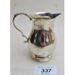 A silver sparrow beak jug with acanthus