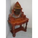 A Victorian mahogany Duchess dressing ta