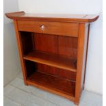 A 20th century Chinese freestanding open bookcase,