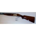 Lanber 12 bore, over and under with engr