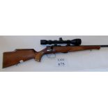 Anschutz, .22 rifle, model 1422, serial