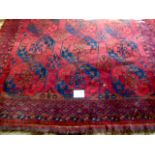 An early 20th century Persian carpet on