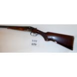 Baikel model IJ 58 MA, 12 bore side by s