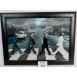 the Beatles iconic Abbey Road album cove