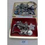 An assortment of mainly vintage jeweller