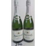 2 bottles of Cava being Arestal Brut est: £15-£20