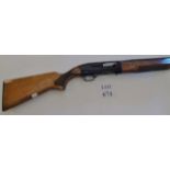 12 bore Winchester 140 s/a, serial no: N1080760, barrel 27.5", stock 14", (U.