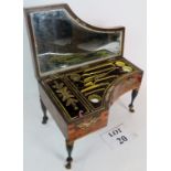 A fine quality and highly decorative 19th century French inlaid multi-wood,